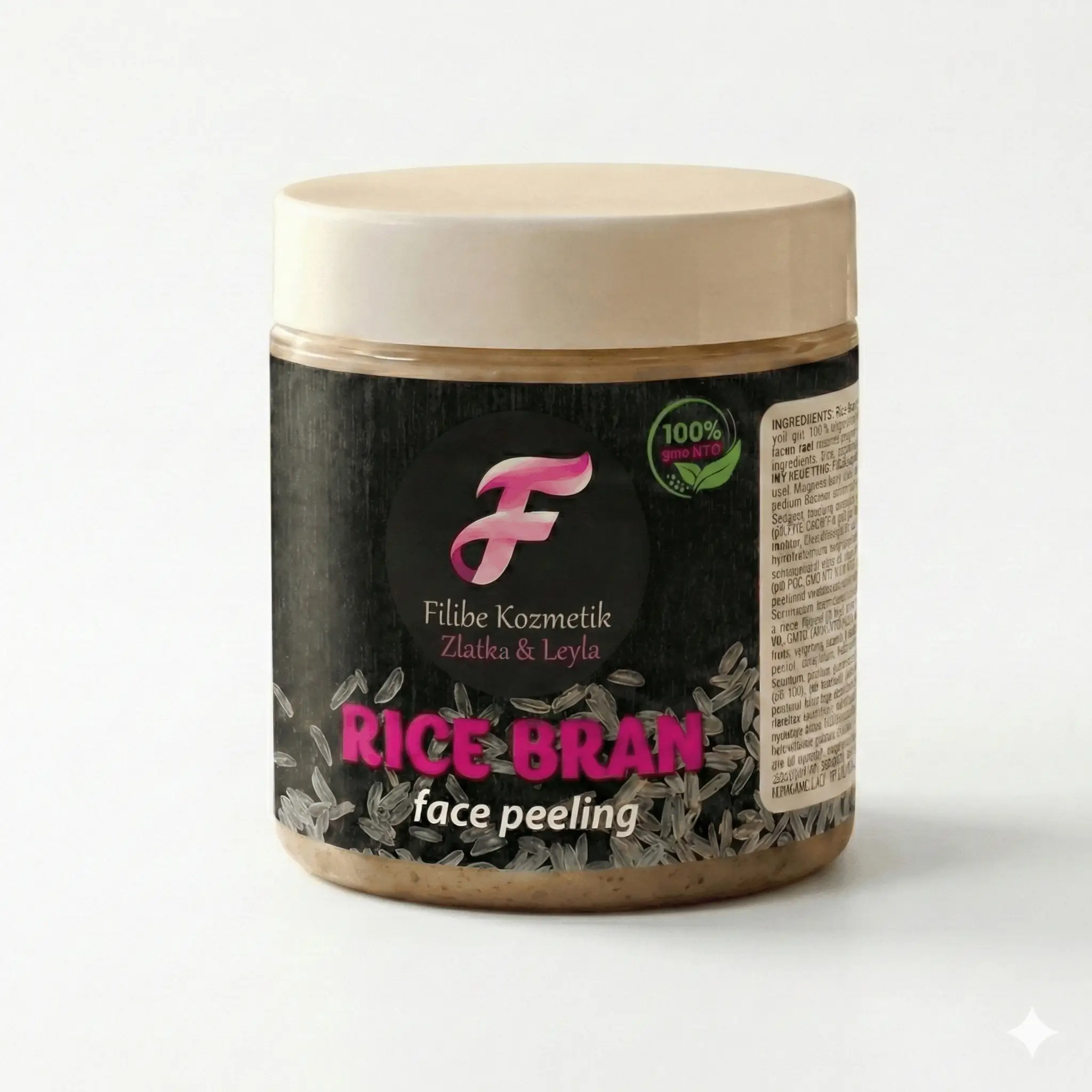 Filibe Kozmetik Rice Bran Face Peeling – пилинг за лице с оризови трици